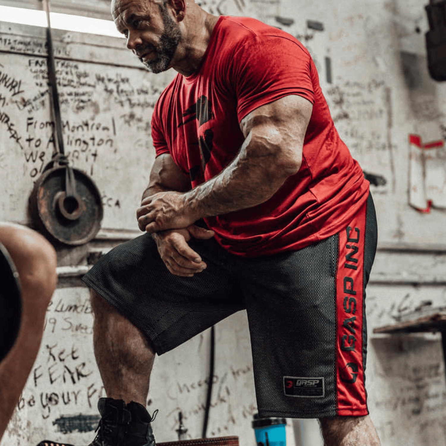 GASP No.1 Mesh Shorts - Breathable Gym Shorts with Loose Fit