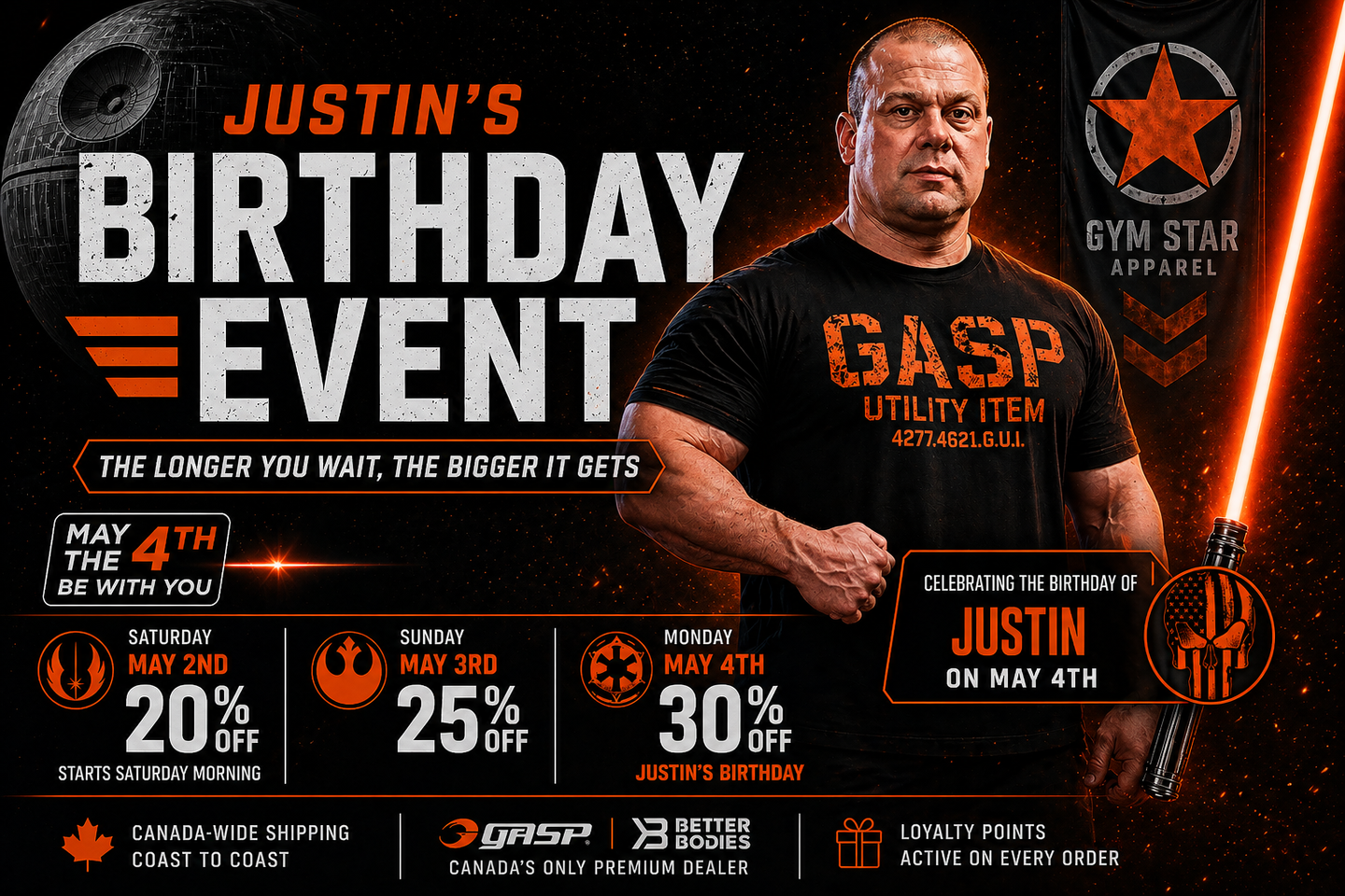 JUSTIN’S BIRTHDAY EVENT UP TO 30% OFF. YOUR TIMING DECIDES.