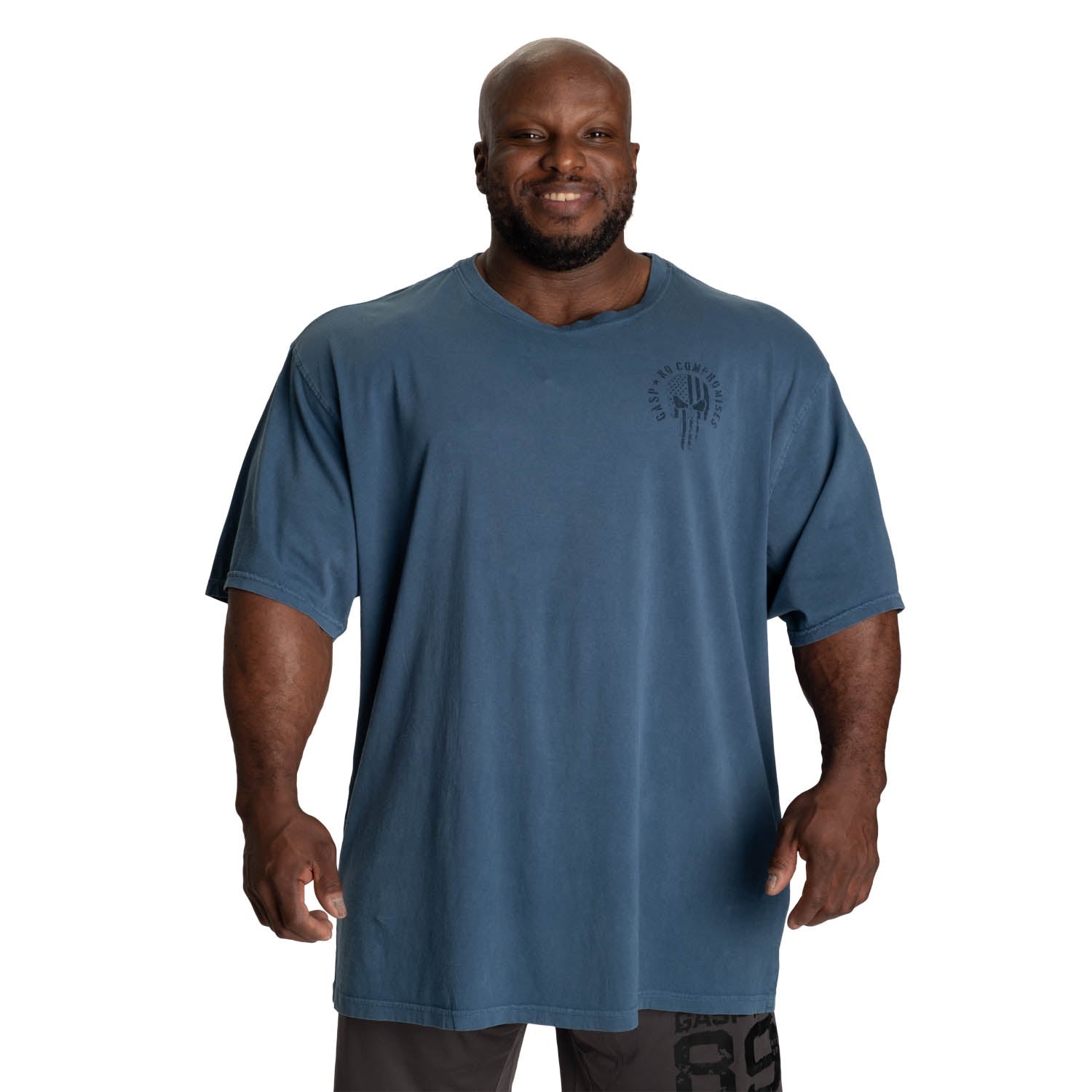 GASP 89 Original Tee - Oversized Gym Shirt for Bodybuilders – Gym