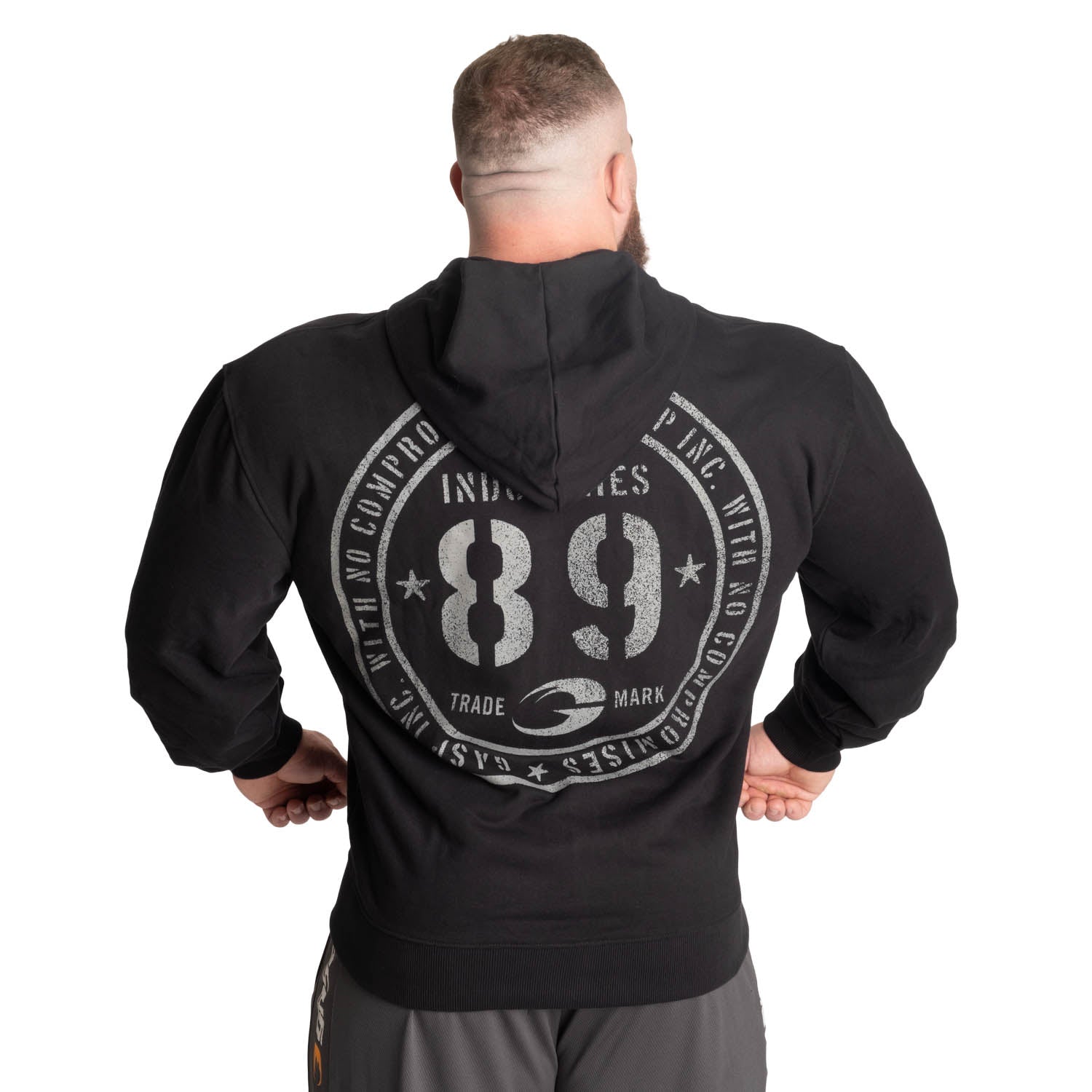 GASP Inc Classic Hood - Essential Bodybuilding Zip-Up Gym