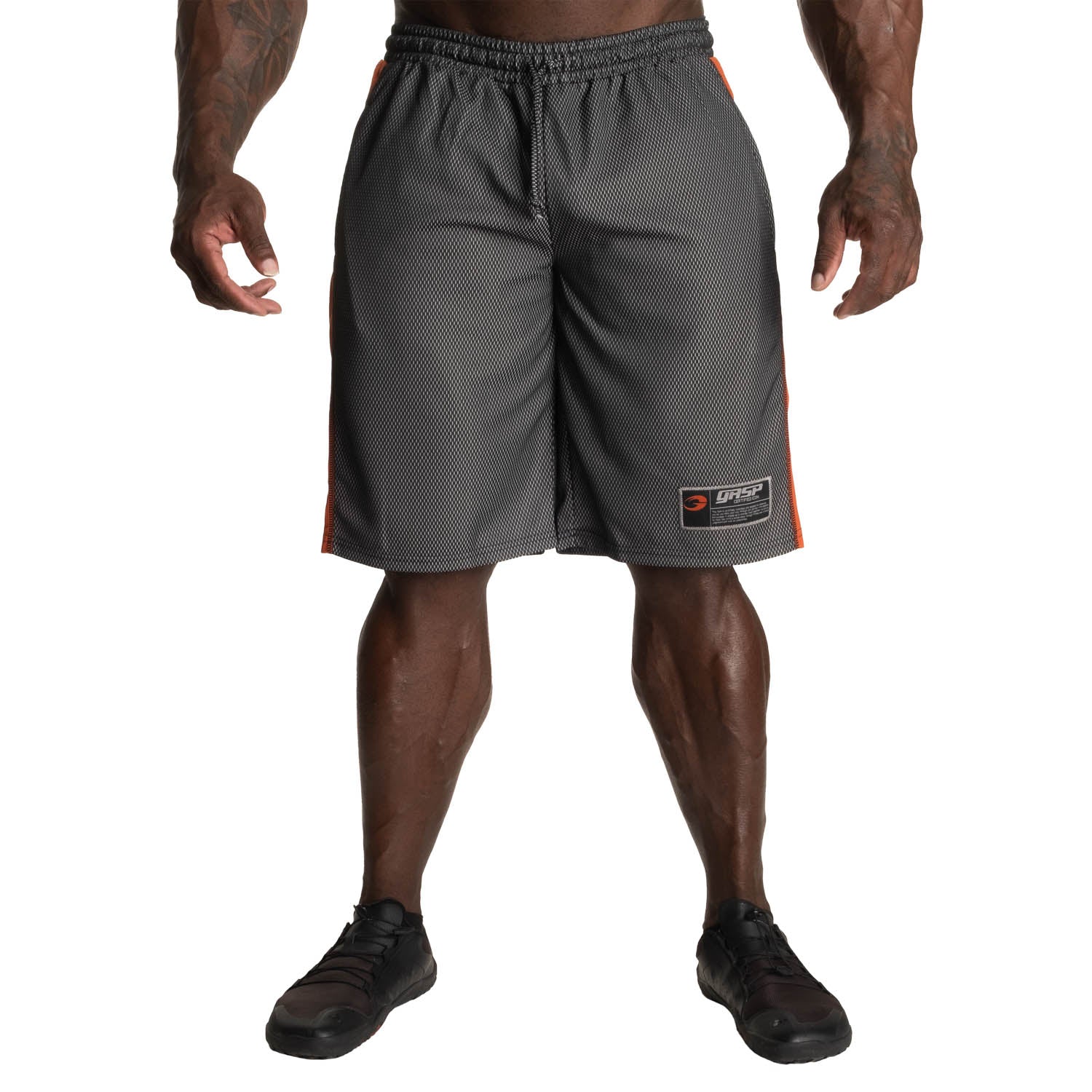GASP No.1 Mesh Shorts - Breathable Gym Shorts with Loose Fit
