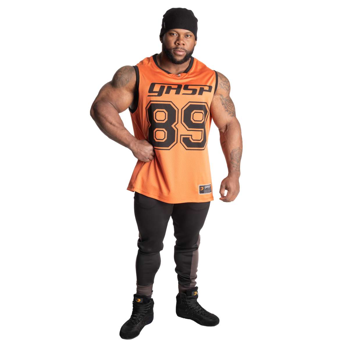 GASP OG Mesh Tank - Iconic Bodybuilding Mesh Jersey – Gym