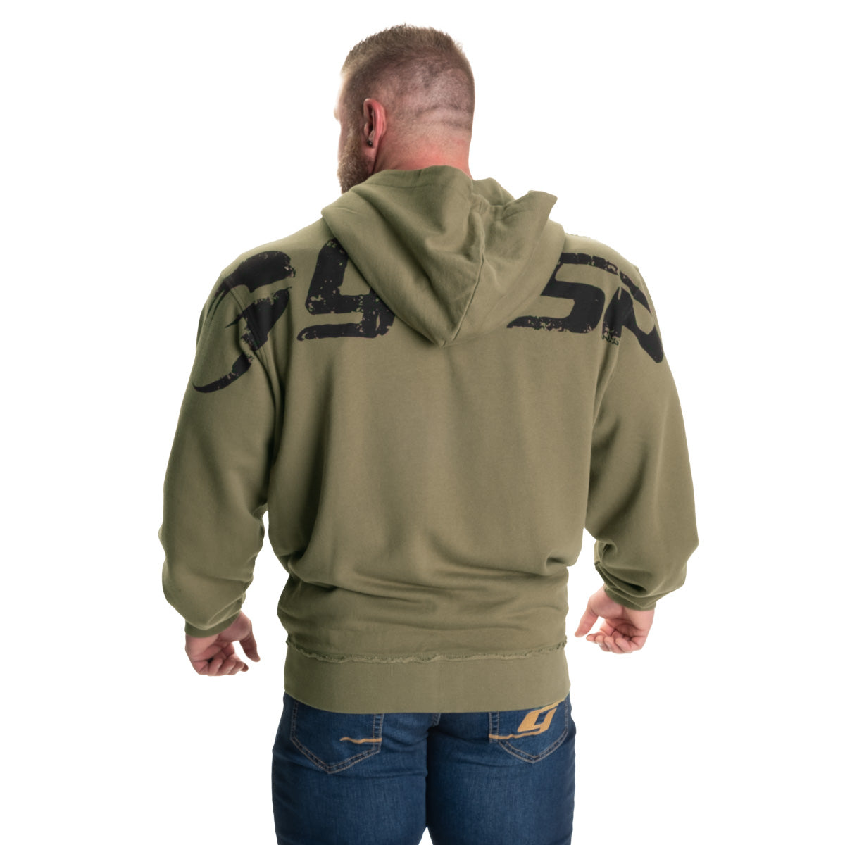 GASP Original Hoodie: Bodybuilders Vintage Washed Midweight