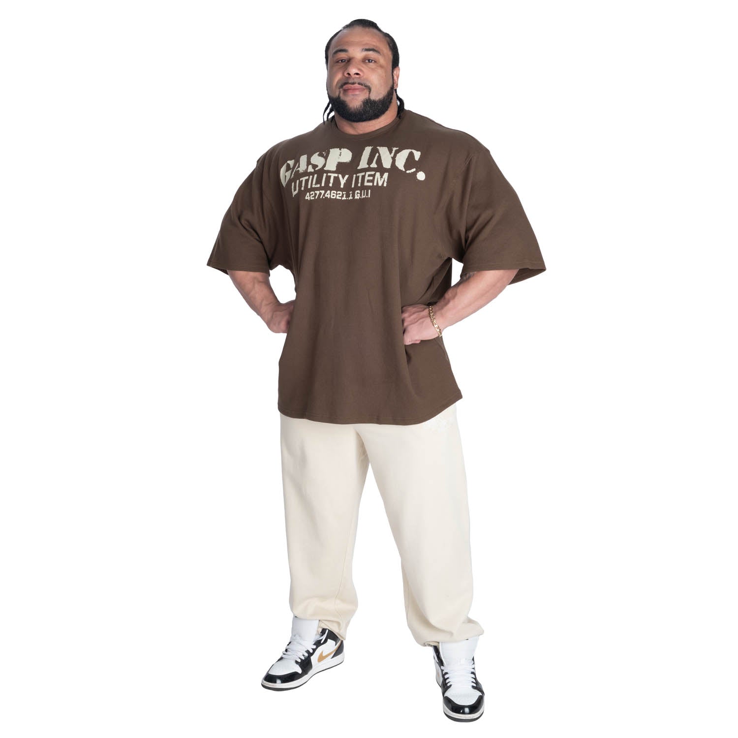 GASP Iron Thermal Tee - Oversized Fit Gym Shirt – Gym Star