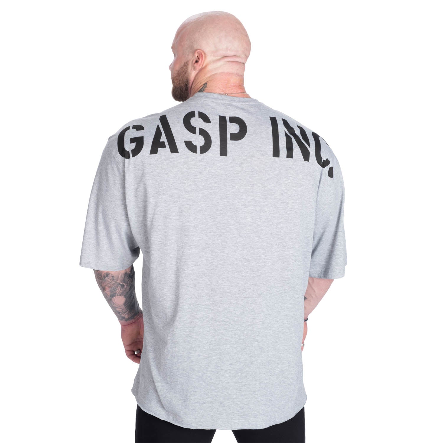 GASP Division Iron Tee - Oversized Gym Shirt for Real Fans – Gym