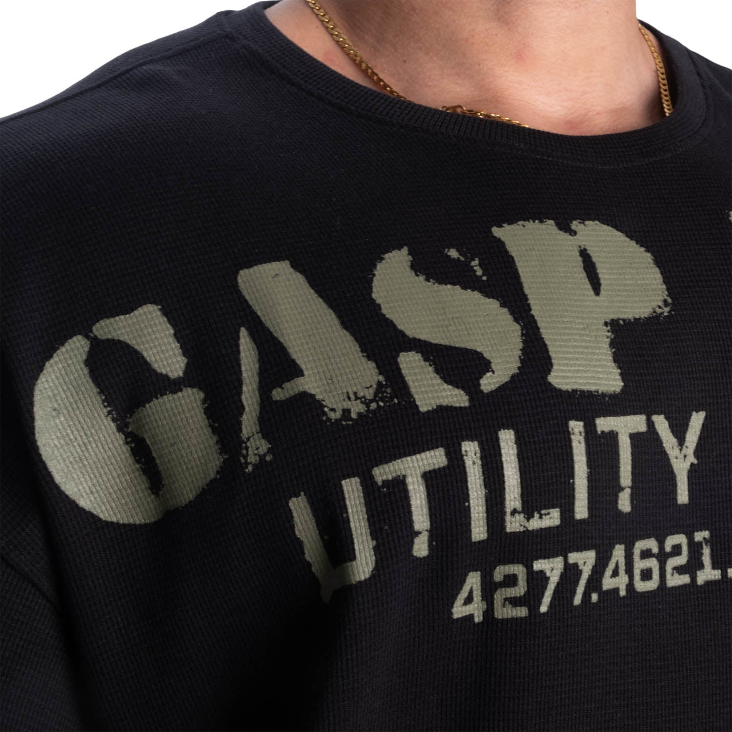 GASP Iron Thermal Tee – Oversized Fit | Gym Star Canada – Gym Star
