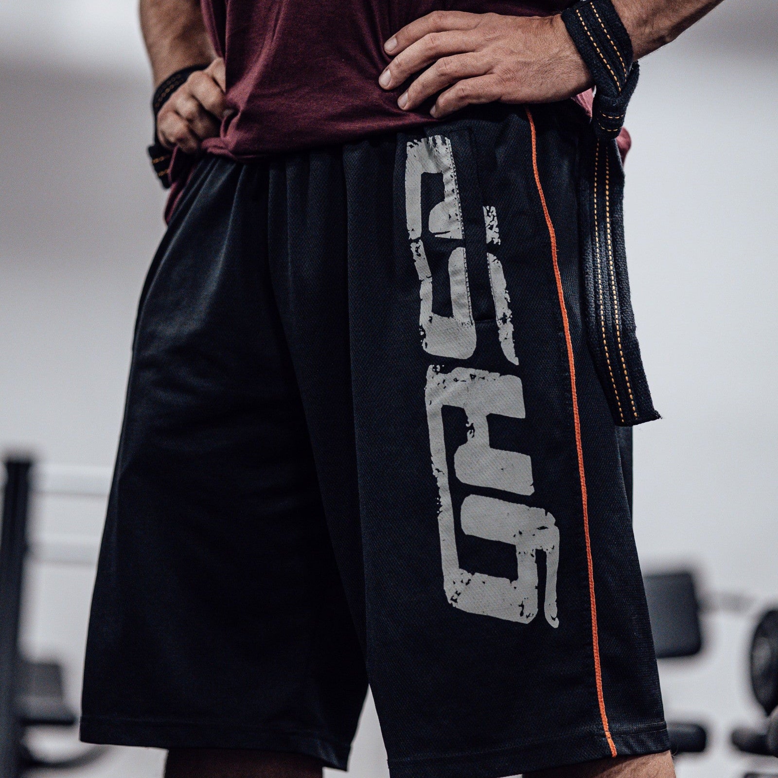 GASP Pro Mesh Shorts - Bold and Durable Gym Shorts for Serious