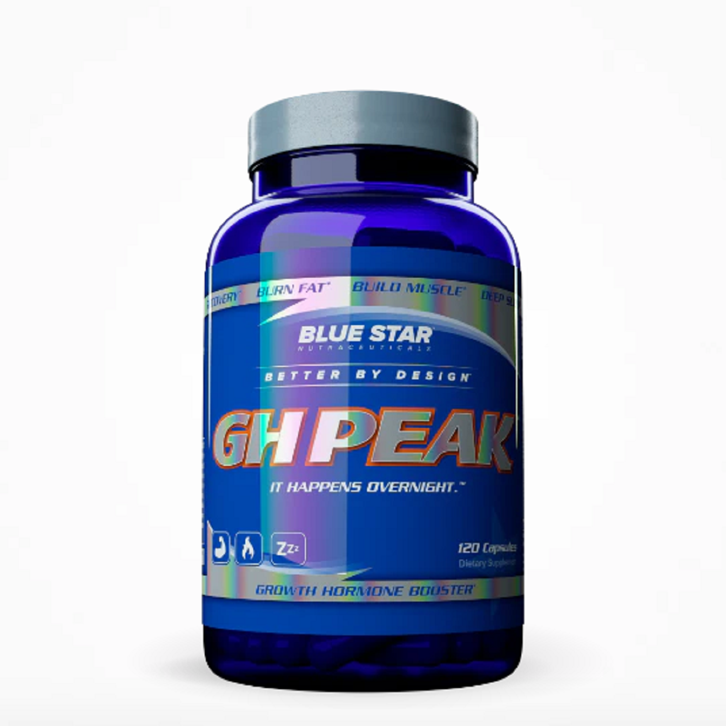 Blue Star Nutraceuticals - GH PEAK 120cap – Gym Star Apparel